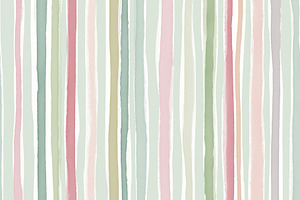 Seamless pattern, seamless irregular watercolor lines creating a, a Pattern Graphic by Studio ANNA
