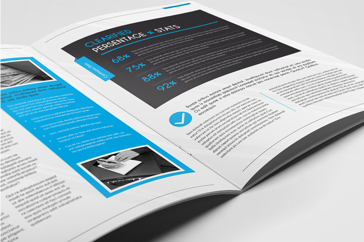 Clean Corporate Annual Report_V1, a Brochure Template by Layout Design (Photo 4 of 5)