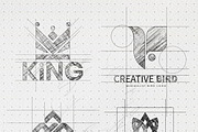 Pencil Sketch Logo Mockup V2, a Mockup by INTENTFX (Thumbnail 10 of 14)