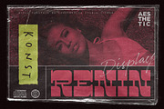 RENIN - Edgy Slab Serif Display Font, a Slab Serif Font by Konstantine Studio (Thumbnail 1 of 14)