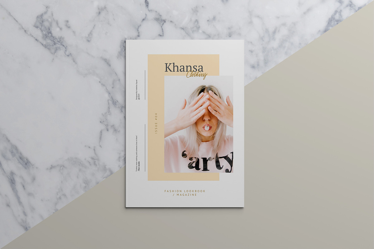 KHANSA - Fashion Lookbook & Magazine, a Magazine Template by Indotitas (Photo 1 of 7)