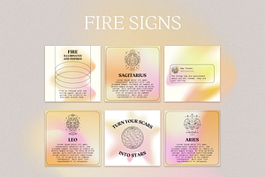 Mystical Instagram Template Zodiac