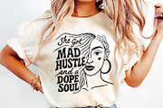 Mad Hustle and Dope Soul png, Woman, an Illustration by SharpMarketplace (Thumbnail 2 of 9)