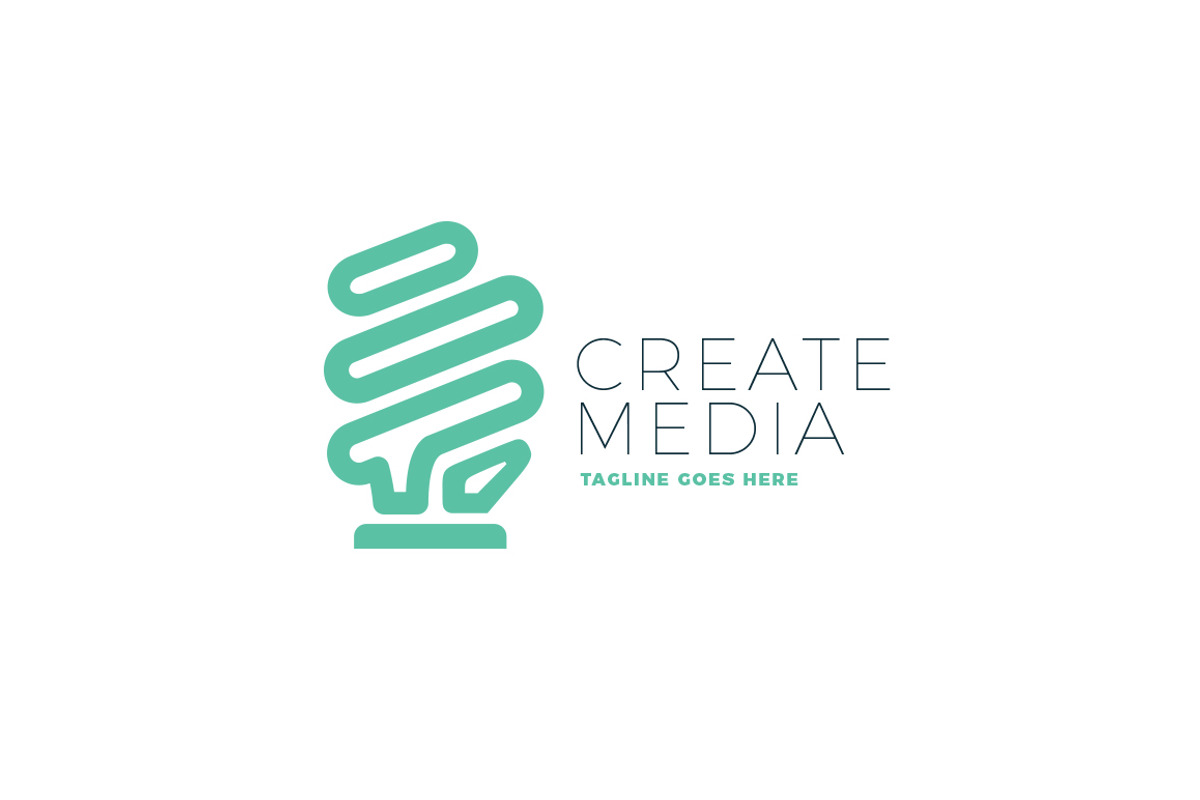Create Media Logo, a Branding & Logo Template by Doney (Photo 1 of 2)