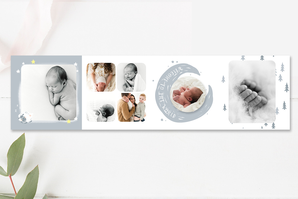 3x3 Mini Photo Album Template, a Stationery Template by By Stephanie Design (Photo 2 of 5)