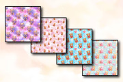 Cute Teddy Love Seamless Pattern Set, a Background Photo by RobertsArt (Thumbnail 4 of 4)