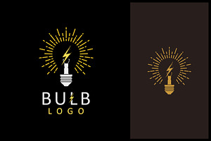 Light Bulb Logo With Electric Icon, a Branding & Logo Template by Atlantis X Nurman Arbai