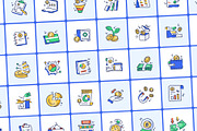 300 Finance and Operations Icons, a Duotone Icon by Creative Stall (Thumbnail 6 of 10)