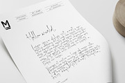 Papies Script Font, a Script Font by Maxim apperian (Thumbnail 7 of 8)