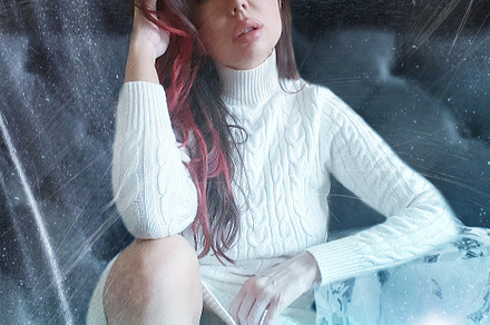 The snow queen, a Person Photo by The black alabaster