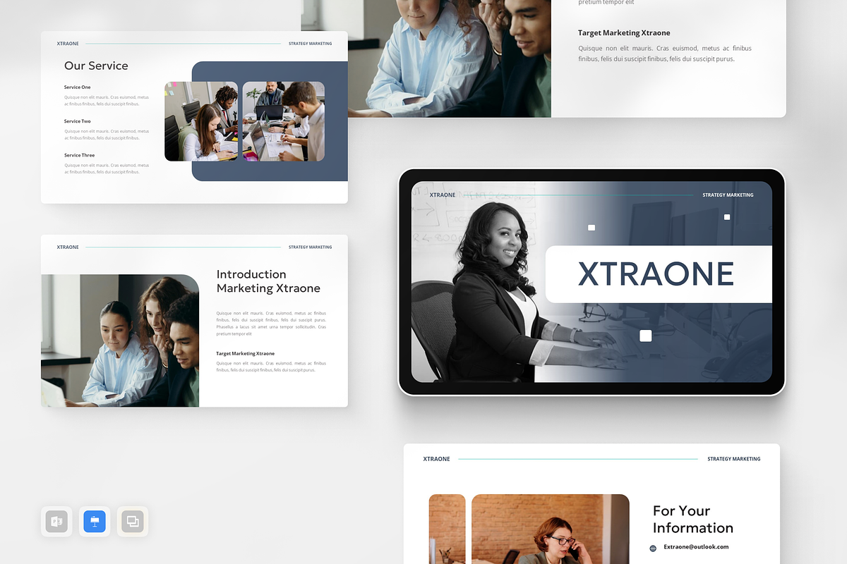 Strategy Marketing Keynote, a Presentation Template by Annora Studio (Photo 1 of 5)