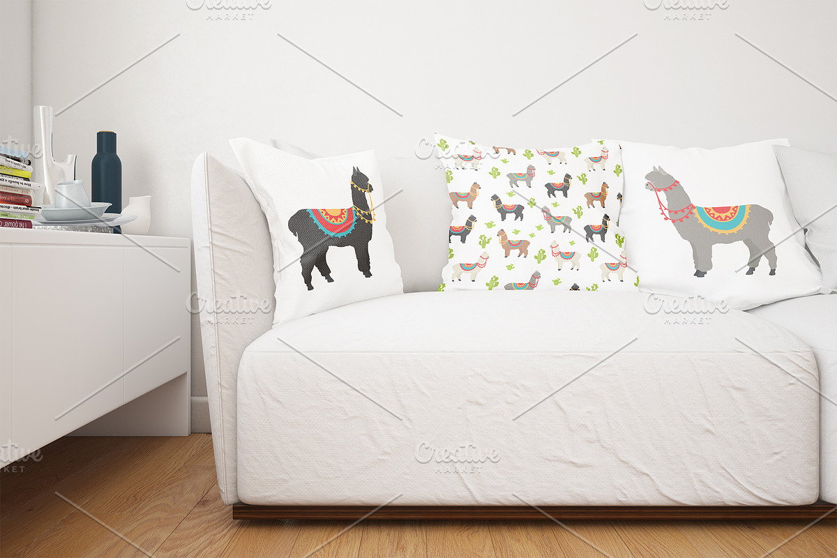 Alpaca clip art, an Animal Illustration by pet design shop (Photo 4 of 5)