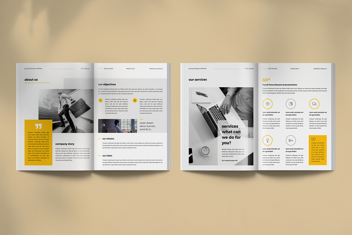 Proposal, a Brochure Template by Orcshape Studio (Photo 5 of 10)