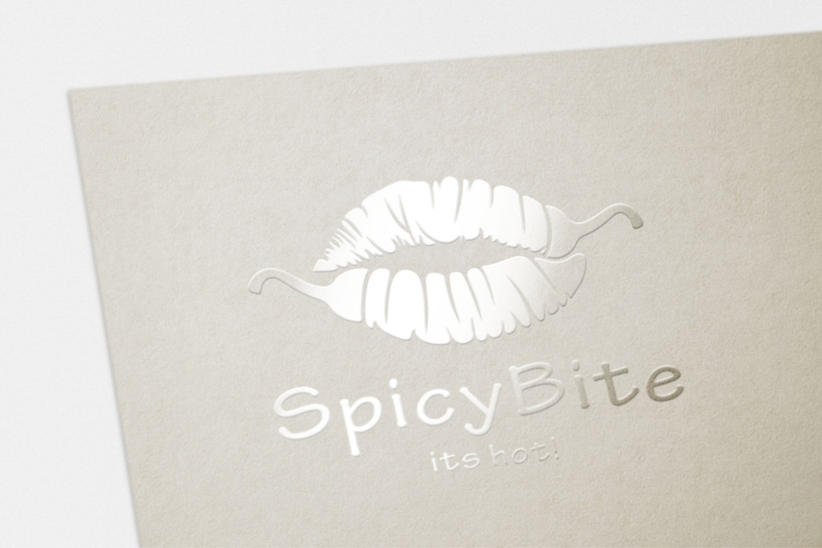 Spicy Bite Logo, a Branding & Logo Template by MotionMount (Photo 6 of 11)