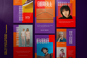 DEROLL - Social media Pack, a Social Media Template by Dirtytemp Studio (Thumbnail 3 of 13)