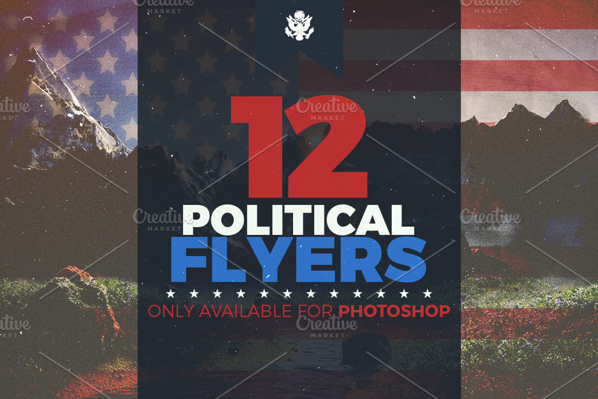Ultimate Political Flyer Bundle, a Flyer Template by SeraphimChris (Photo 1 of 3)