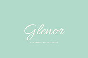 Glenor Script Font, a Script Font by Creative Foundry (Thumbnail 1 of 9)