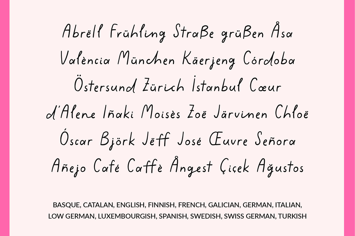 The Good Times Realistic Handwriting, a Handwritten Font by Kaya Fonts (Photo 15 of 40)