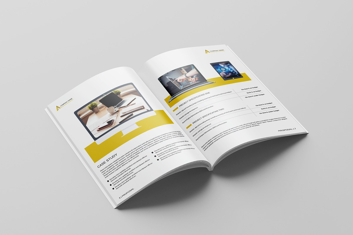 Business Proposal, a Brochure Template by retrographix (Photo 4 of 13)