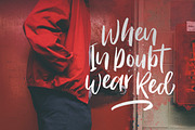 Bitter Rose - Brush Font (+TEXTURES), a Script Font by Sarid Ezra (Thumbnail 7 of 9)