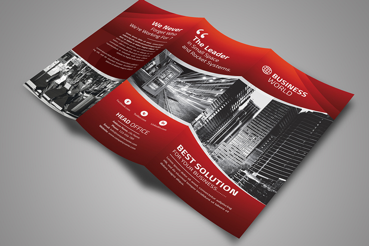Business Promotion Tri-Fold Brochur, a Brochure Template by Creative ...