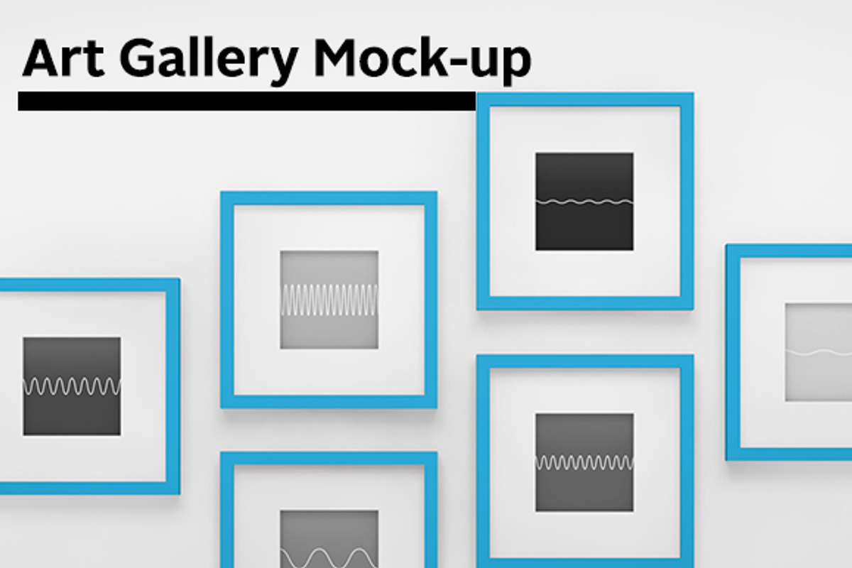 Art Gallery Mock-up, a Print Template by Madbiologist (Photo 1 of 5)