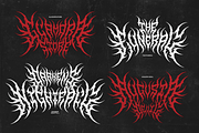 Shrivel | Black Metal Typeface, a Blackletter Font by Denustudios (Thumbnail 4 of 12)