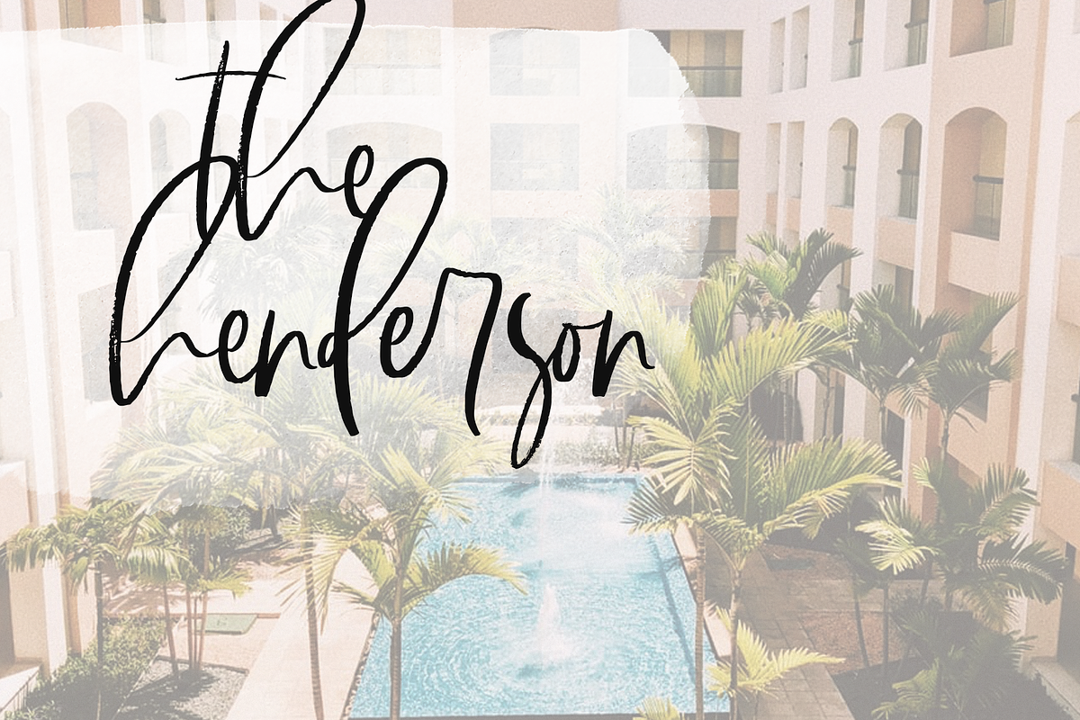 Islander | Handwritten Script Font preview 4