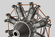 Animated Radial Engine, a Cars & Vehicle 3D Model by konstantin.ermolaev (Thumbnail 1 of 16)