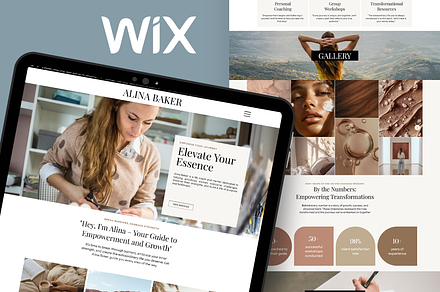 Coach & Influencer - Wix Studio Site