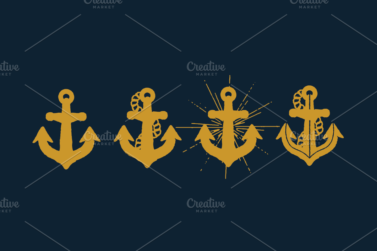 Nautical Anchors, an Illustration by Artificial (Photo 3 of 4)