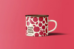 Enamel Mug Mock-up, a Cups & Container Mockup by Se٧enStudio