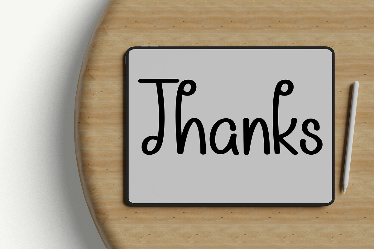 Hello Grandma, a Handwritten Font by FreshTypeINK (Photo 6 of 8)