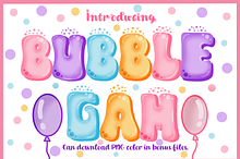 Bubble Gam-PNG fonts