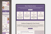 Life Coach Wix Studio Template, a Wix Template by Kitteeh (Thumbnail 8 of 20)