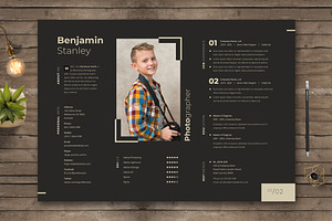 Photographer Resume CV Template 41