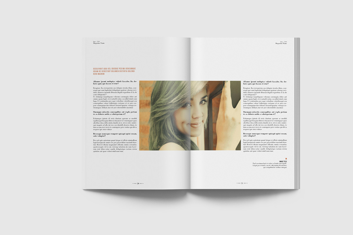 Multipurpose Magazine Template, a Magazine Template by Uloel Design (Photo 10 of 12)