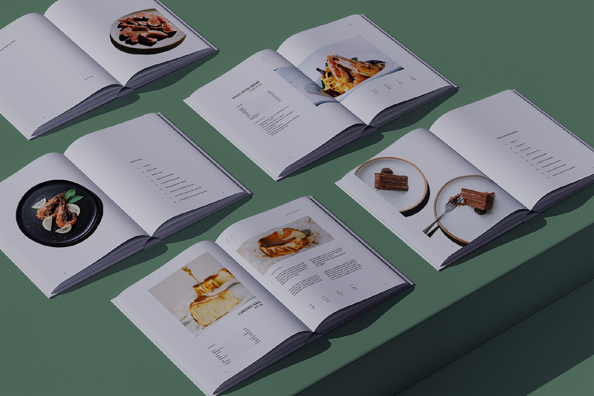 Realistic Book Mockups, a Print Template by Juliya Eva (Photo 6 of 14)
