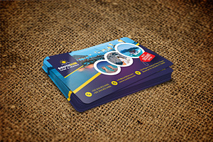 Tour And Travel Business Card