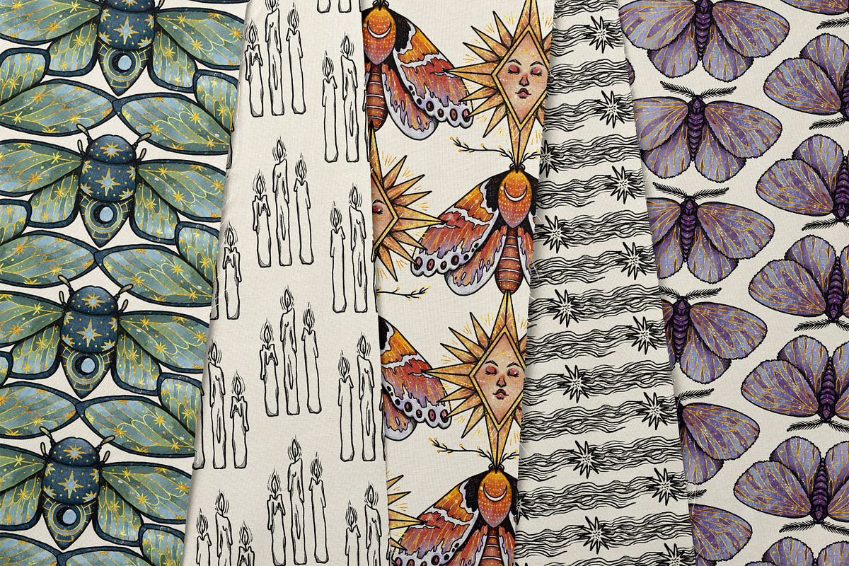 Winter Moths & Evergreen Botanicals, a Seasonal Illustration by Ink Stories (Photo 11 of 15)
