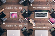25 Header/Hero images - Wood series, a Books & Magazine Mockup by RAPPIDLY (Thumbnail 4 of 5)