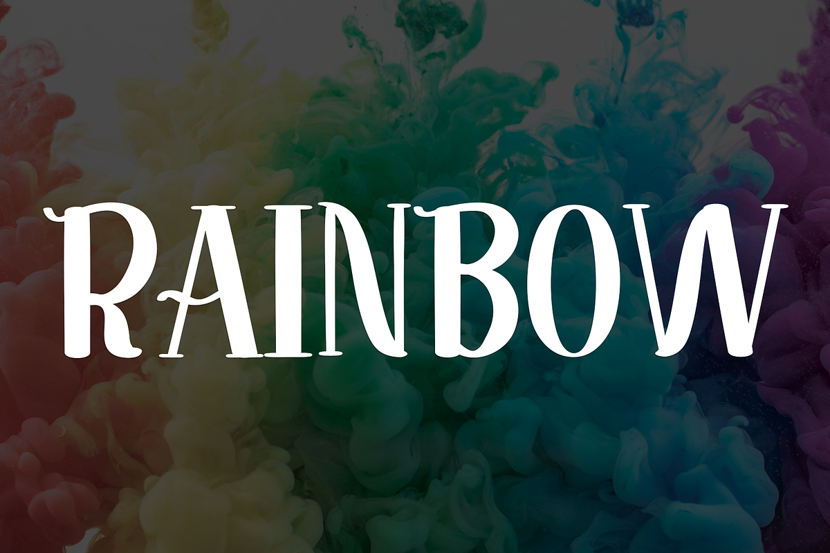 Happy Birthday, a Serif Font by FreshTypeINK (Photo 3 of 8)