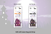 Halloween Door Hanger Real Estate, a Stationery Template by SassyCorners (Thumbnail 6 of 10)
