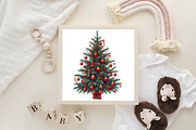 Christmas tree Png, an Illustration by Designking (Thumbnail 4 of 4)
