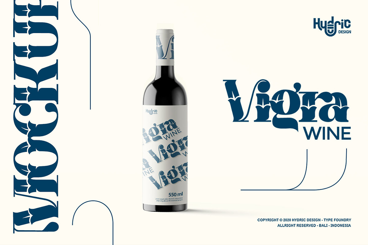 Kyra Vaglo | Floral Display Font, a Sans Serif Font by Hydric Design (Photo 11 of 12)