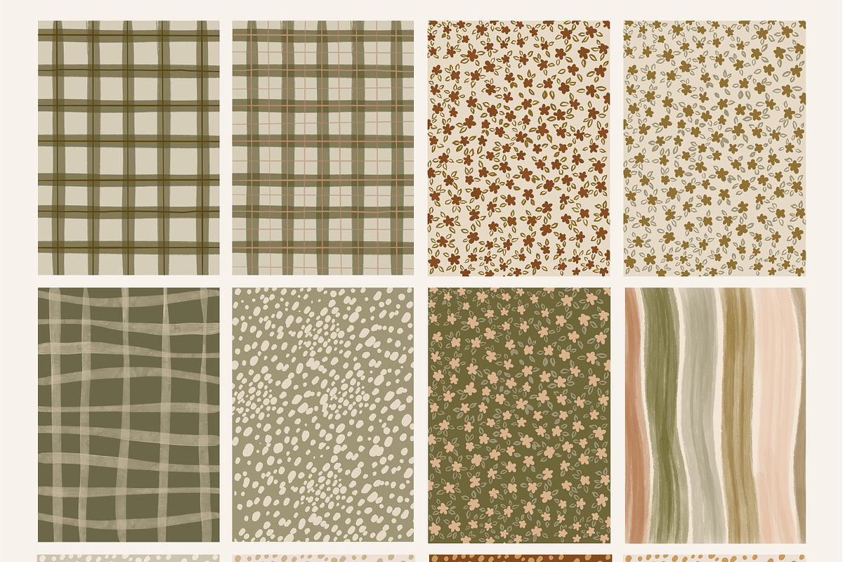 Autumn Fall Earthy Background, a Background Graphic by Cozy pattern shop (Photo 8 of 10)