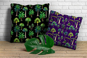 Watercolor Exotic Trees, an Illustration by Graphobia (Thumbnail 8 of 11)