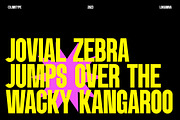 Lokanova - Modern Bold Font, a Sans Serif Font by limitype (Thumbnail 3 of 17)