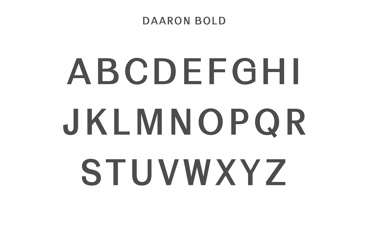 Daaron Sans Serif Font Family preview 4