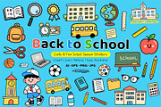 Back to School Illustration, an Object Graphic by Housui Patterns (Thumbnail 1 of 6)